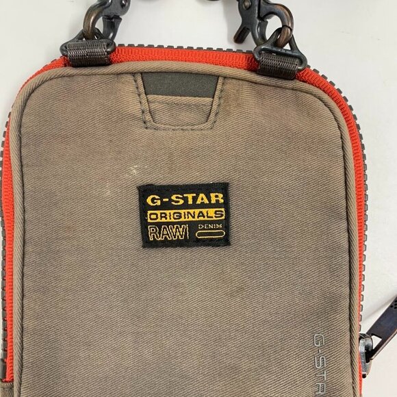 G-STar Raw Adults Diego‎ Original Zipper Pocket Adjustable Star Bag - Picture 3 of 14